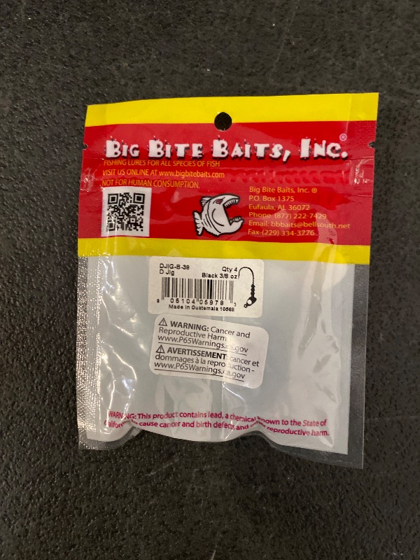 Photo 1 of Big Bite Baits D-Jig Swimbait Jighead 3/8 oz. 4 Pack