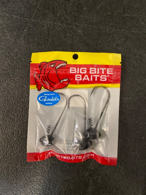 Photo 1 of Big Bite Baits Magnum Worm Head Jighead 1/2 oz. 3 Pack