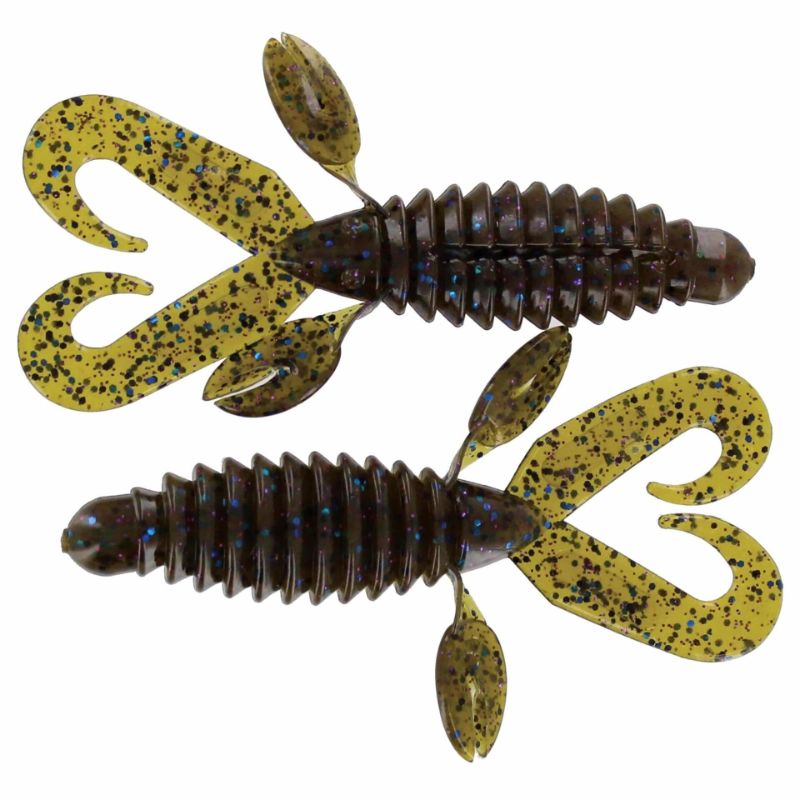 View 1 of Big Bite Baits Vertex Jighead (4 Pk) 1/32 oz. 4 Count + Big Bite Baits Swimming Mama ,Tilapia, 4", 8 Count