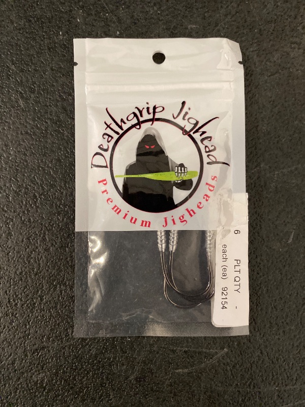 Photo 1 of Deathgrip XL Jigheads 1/4 oz., 4 per Pack