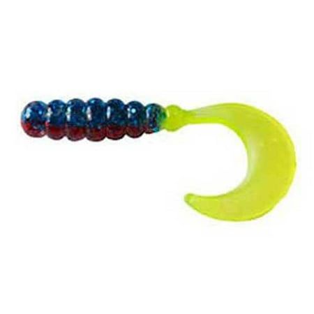 Photo 1 of Big Bite Baits Kamikaze 2.5" Swimon Creature Baits 8-Pack Blue + Big Bite Baits 2 Fat Grub Blue/SPK/Red SPK/Chart, 2", 10 Pack