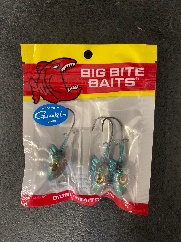 View 2 of Big Bite Baits TRU-X Swimmer Head 3/4 oz. , SS Shad, 3 Pack