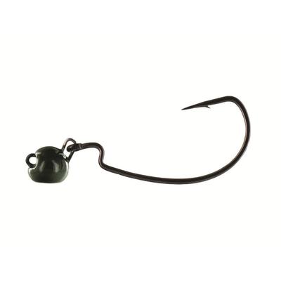 View 1 of Big Bite Baits Swing Head Jighead Green Pumpkin, 3/4 oz, 4 Count