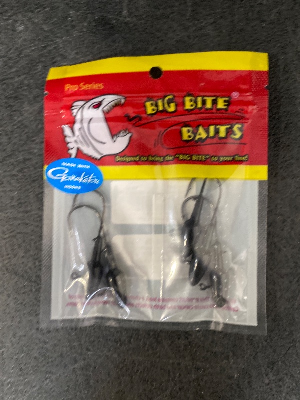 Photo 1 of Big Bite Baits Darter Head Gama Hook 1/4 oz. , 5 Pack