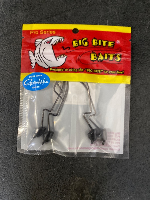 Photo 1 of Big Bite Baits DS Jig 3/16 oz. , Black, 4 Pack