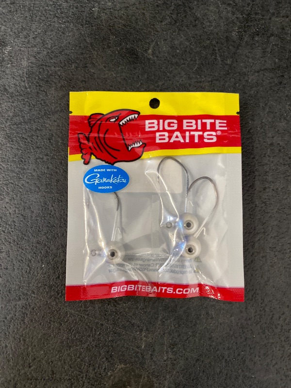 View 2 of Big Bite Baits 3/8 oz. Pendulate Round Ball Jighead Alewife, 3 Pack
