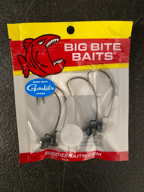 Photo 1 of Big Bite Shorty Gamakatsu EWG Head 1099 (4 Pk)