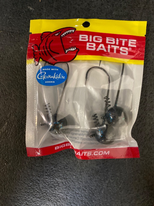 View 2 of Big Bite Baits Fintwist Head 1099, 3/4 oz. 3 Pack