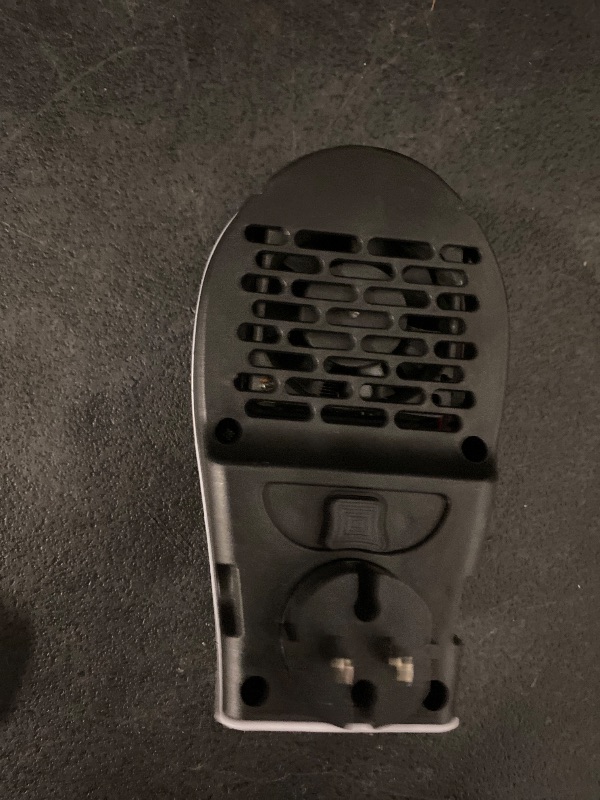 Photo 1 of 450W Mini Space Heater With Temperature Detection, Remote Wall Outlet Electric Space Heater as Seen on TV with Adjustable Thermostat and Timer and Led Display, Compact for Office Room RV (Smart-White)