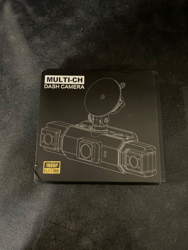 Photo 1 of 4 Channel Dash Cam Front and Rear Cabin, 360° Dash Camera ?Night Vision 8 IR Lamps Dash Camera for Cars, 5G WiFi for Download, G-Sensor, 24H/7 Parking Mode with 64GB Card,Support 256 GB Max