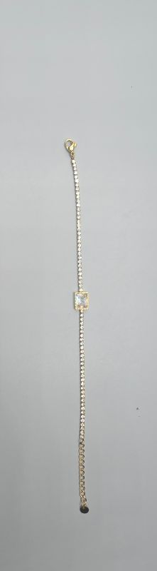 Photo 5 of 8" Length 3" Diameter Tennis Checkered Zircon Bracelet