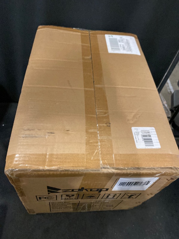 Photo 1 of 2500W MAX 110V 6.3QT6L Stainless Steel Single Cylinder Electric Fryer US Plug, ,Electric Deep Fryer Frying Basket, Stainless Steel,White