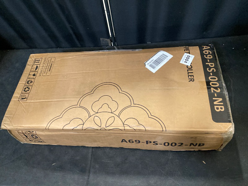 Photo 1 of 3 Wheels Pet Stroller, Foldable Dog Cat Cage Jogger Stroller with Weather Cover for All-Season, Storage Basket and Cup Holder, Breathable and Visible Mesh for Small/Medium Pets, Blue