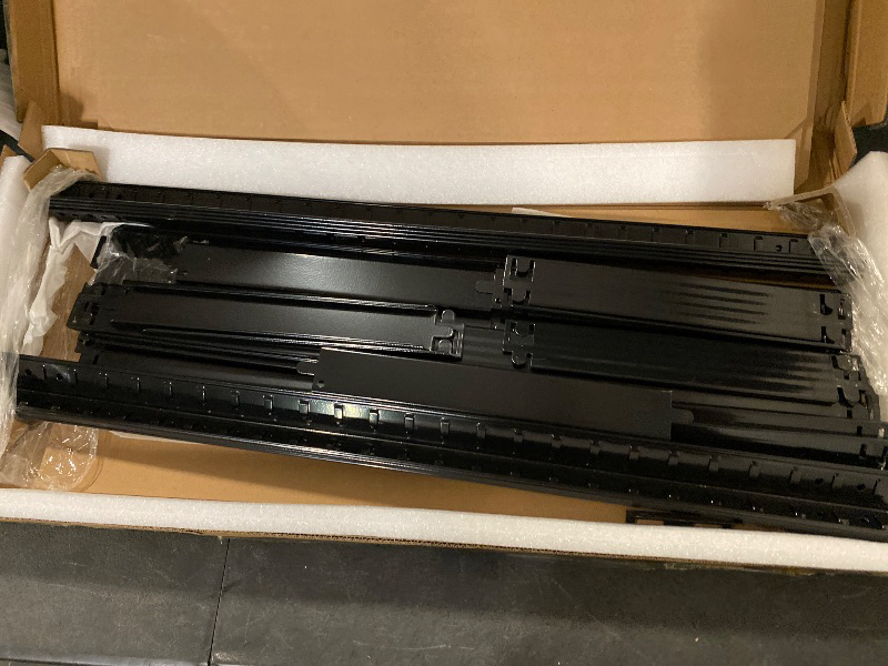 Photo 1 of 5-Tier Storage Shelf Heavy Duty Shelving Unit with Engineered Wood Anthracite 29.5x11.8x67.7 Inches Garage Shelves Organizer for Kitchen Bathroom Office