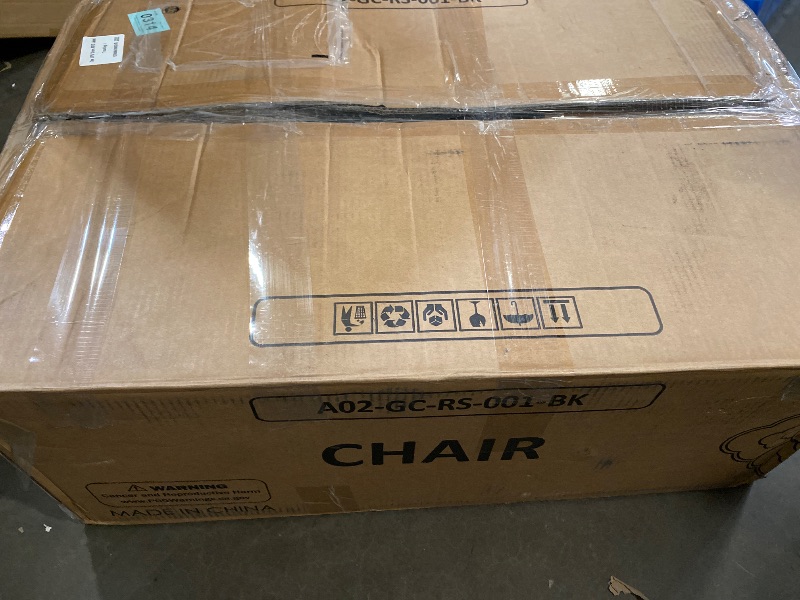 Photo 1 of Office Chair, Leather Adjustable Ergonomics Gaming Chair Chair,Black
