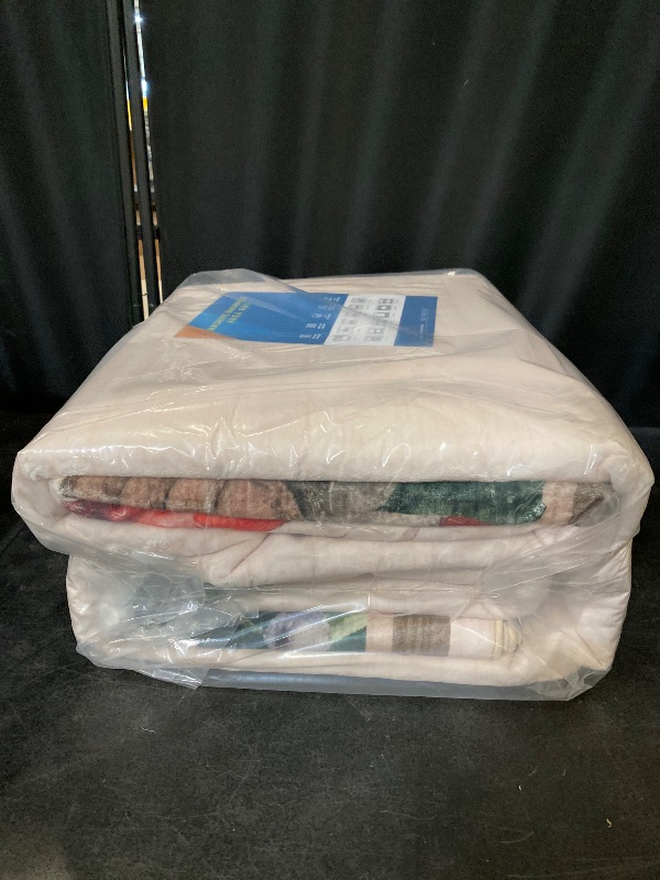 Photo 1 of 9x12 Garvee Christmas Santa Claus Area Rug Non-Slip Soft Low Pile Washable Polyester Cozy Holiday Decor for Living Room Bedroom Dining Room