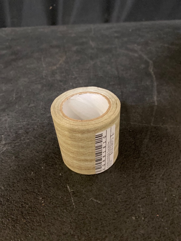 Photo 1 of 2.2 Inch x 15Ft Imitation Woodgrain Duct Tape Wood Textured Adhesive Grain Repair Tape Patch Waterproof for Door Table Chair Furniture Floor Beautification Decoration, Oak Beige