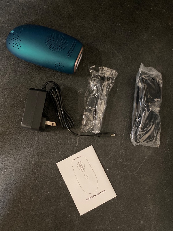 Photo 1 of Sejoy IPL Laser Hair Removal Device With Cooling System, Painless Whole-Body Hair Removal Ice Point Hair Removal Device, Green