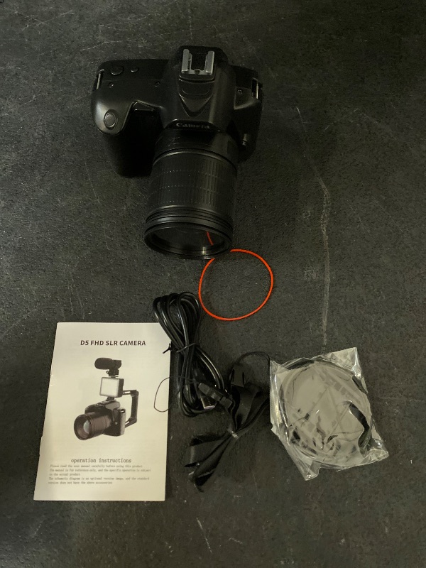 Photo 1 of 4K Vlogging Camera for, 3 Inch 64MP HD Night Vision Digital Camera for Photography with, 16X Digital Zoom Camcorders Video Camera with Dual Cameras