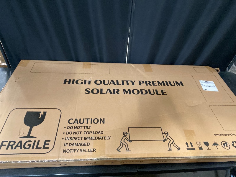 Photo 1 of 200 Watt Solar Panel 18BB, 25% High Efficiency, N-Type 12V 200W Solar Panel, Monocrystalline PV Modules, for Rooftop, RV, Farm, Trailer, Marine, Home Off-Grid System