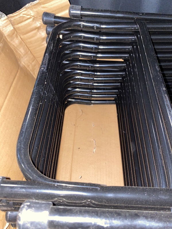 Photo 1 of 10 Pcs Foldable Chair Black