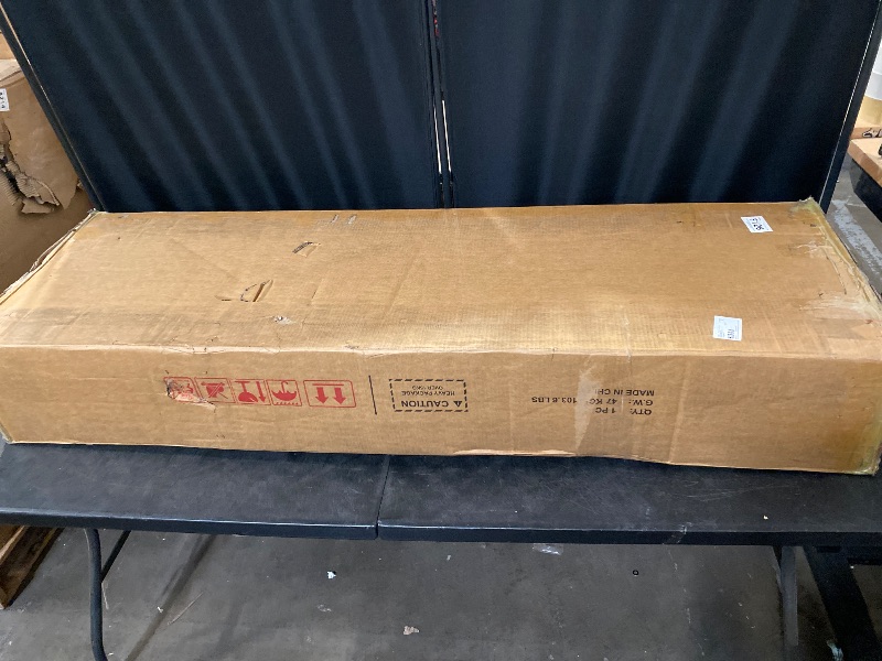 Photo 1 of 55" Solid Wood 7-Drawer Dresser with Power Outlet & USB Ports, Mid-Century Modern Pine Wood Chest of Drawers, Large Storage Cabinet for Bedroom/Living Room/Hallway, Caramel Red