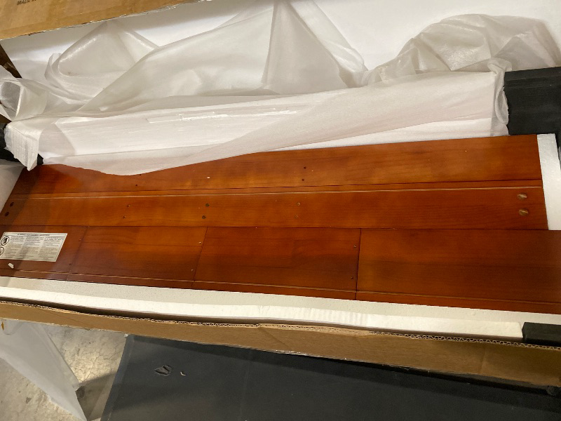 Photo 1 of 55" Solid Wood 7-Drawer Dresser with Power Outlet & USB Ports, Mid-Century Modern Pine Wood Chest of Drawers, Large Storage Cabinet for Bedroom/Living Room/Hallway, Caramel Red