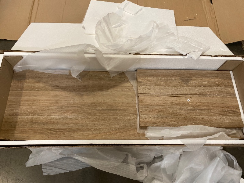 Photo 1 of 7 Drawer Dresser for Bedroom, 57" Wide Rattan Dressers, Large Chest of Drawers for Bedroom, Dresser TV Stand, Boho Closet Organizer (Reclaimed Light Oak, 7 Drawers (1 pc))