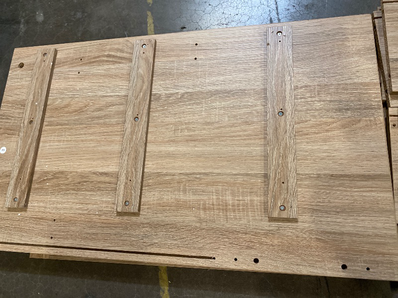 Photo 1 of 7 Drawer Dresser for Bedroom, 57" Wide Rattan Dressers, Large Chest of Drawers for Bedroom, Dresser TV Stand, Boho Closet Organizer (Reclaimed Light Oak, 7 Drawers (1 pc))