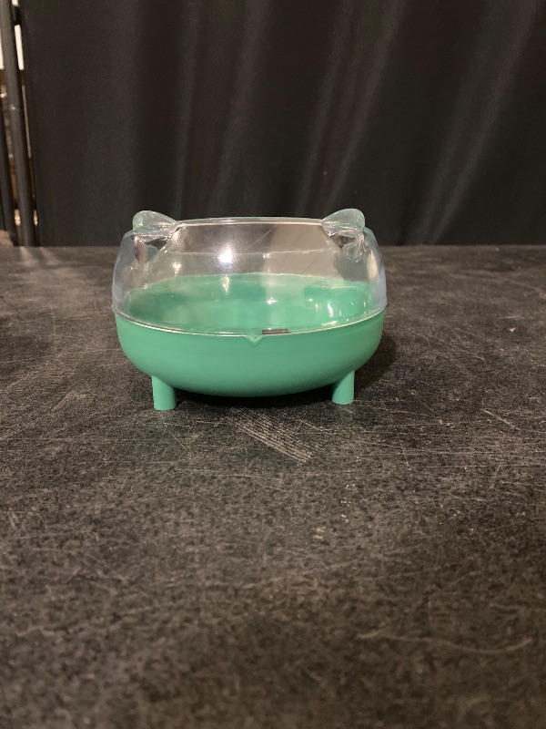 Photo 1 of Hamster Sand Bath Container, Large Sandbox Toilet Gerbil Batheoom, Tiny Chinchilla Dust Bathtub Sand Bath Box for Hamster Cage Accessories 6.5 Inch-Dark Green
