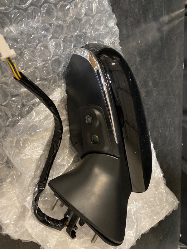 Photo 1 of TRQ Passenger Side Mirror Power Heated Paint to Match with Blind Spot Indicator Side View Camera Compatible with 2018-2021 Toyota Camry TO1321411 87910-06850
