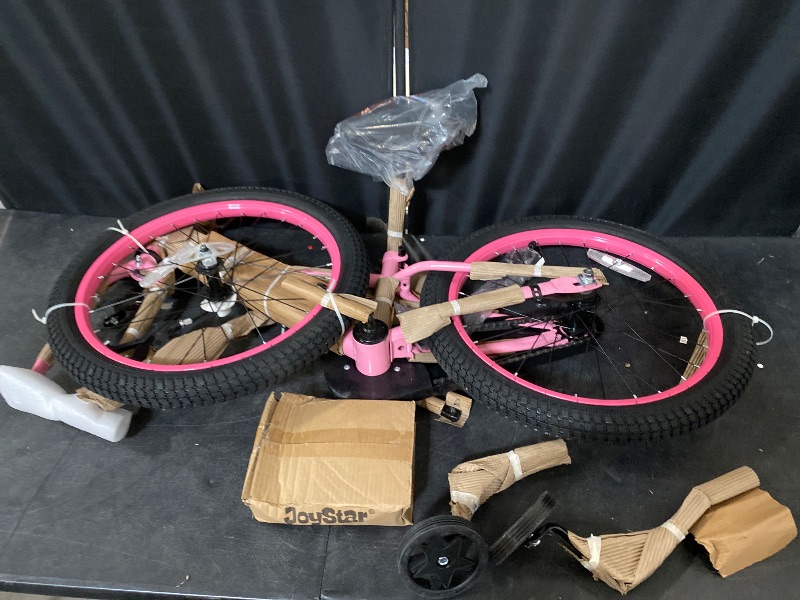 Photo 1 of JOYSTAR NEO 20 Inch Kids Bike with Training Wheels Pink