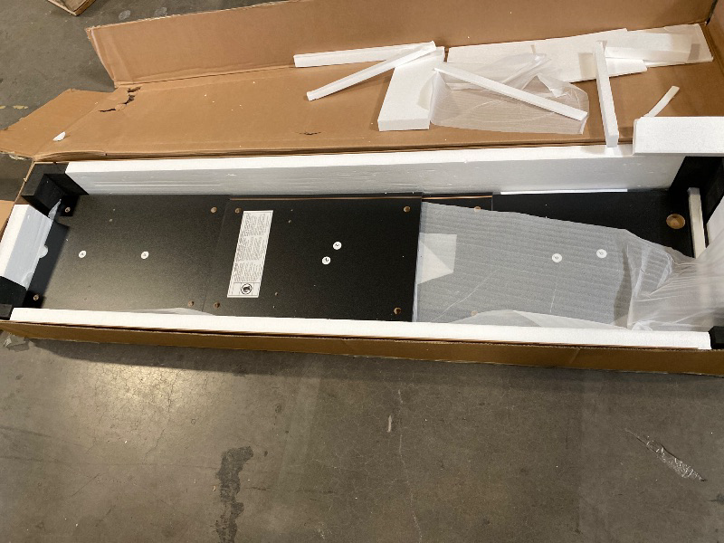 Photo 1 of Modern high gloss TV stand with RGB LED, Black