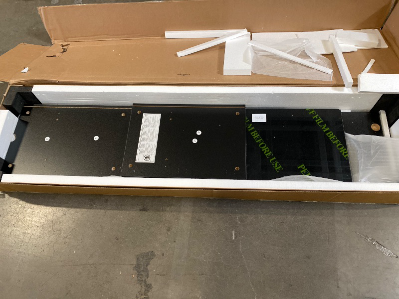 Photo 1 of Modern high gloss TV stand with RGB LED, Black