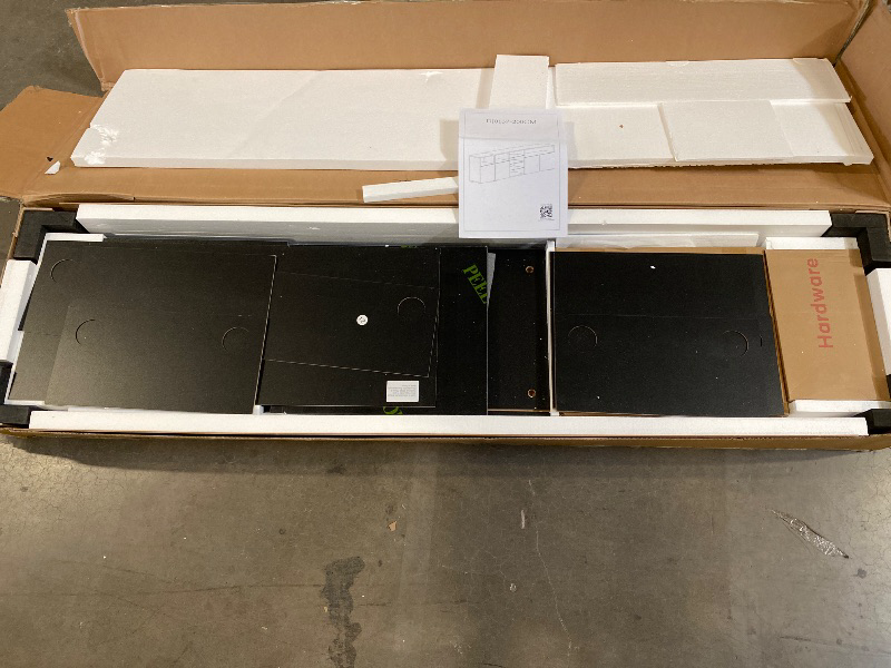 Photo 1 of Modern high gloss TV stand with RGB LED, Black