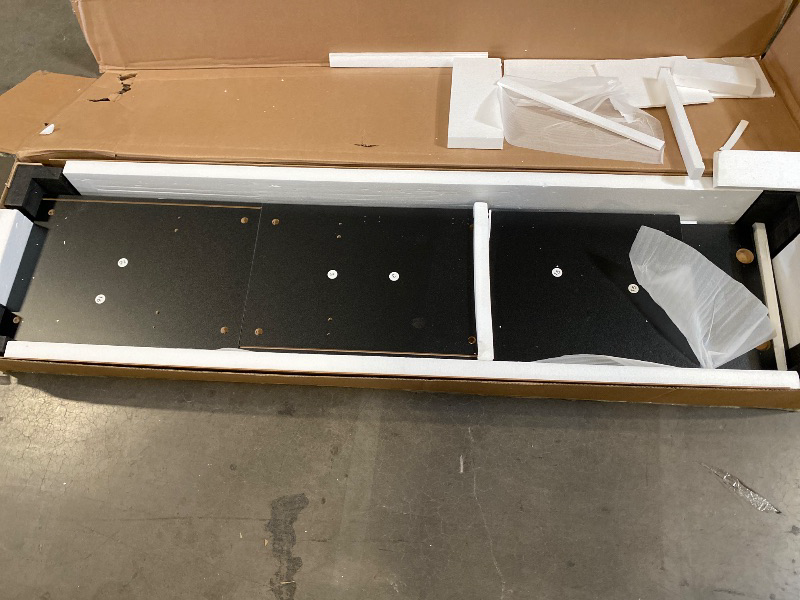 Photo 1 of Modern high gloss TV stand with RGB LED, Black