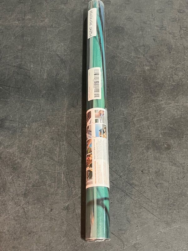 Photo 1 of Privacy Window Film Colorful Seaside Sunset Stained Glass Window Film Decorative Frosted Window Cling Non-Adhesive Static Cling for Window & Glass Door
