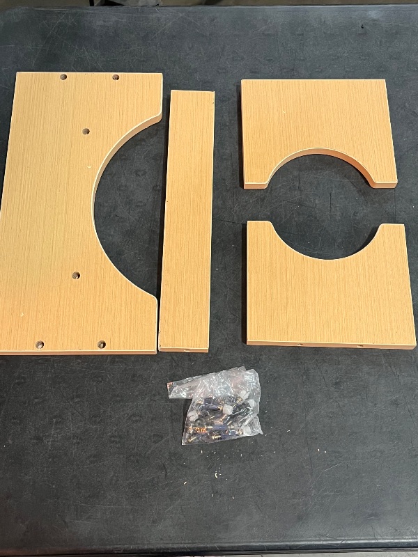 Photo 1 of AZEN Toilet Stool Squat Adult, Wood Poop Stool for Bathroom Adults, 7 Inch Height
