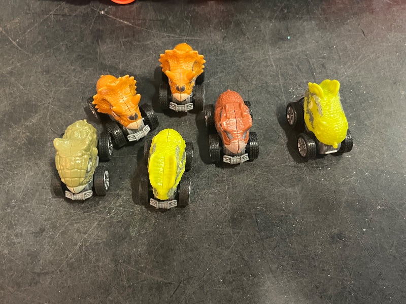 Photo 1 of Dinasour Transporter Truck Foldable Sliding Race Track with Dinosaur Cars