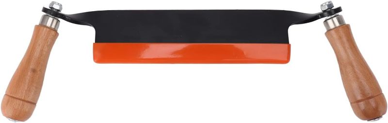 Photo 1 of Draw Shave Knife, Quick Log Removal Straight Draw Knife, Carbon Steel Fine Polishing Portable Straight Draw Shave Tool, Woodworking Debarking Hand Tool
