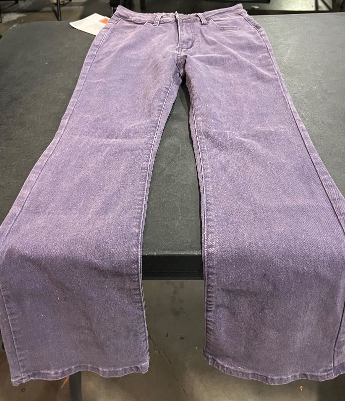 Photo 1 of (M) QBLB Fashion Womens Purple Denim Jeans
