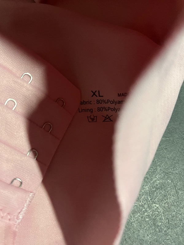 Photo 1 of (XL) Super Firming Bra, Women's Ribbed Push Up Adjustable Wireless Bra, Wire-Free Non-Marking Skin-Friendly Push-Up Bras, 5 Pack 
