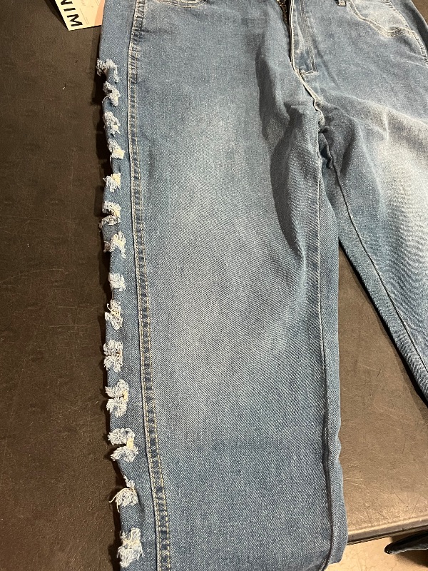 Photo 1 of (XXL) Womens High Waisted Distressed Denim Skinny Jeans 
