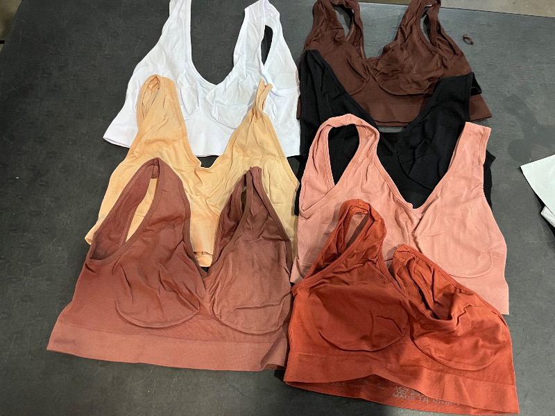 Photo 1 of (L) Women's Wireless Free-Support Bra Full Coverage Sleep Bralette
