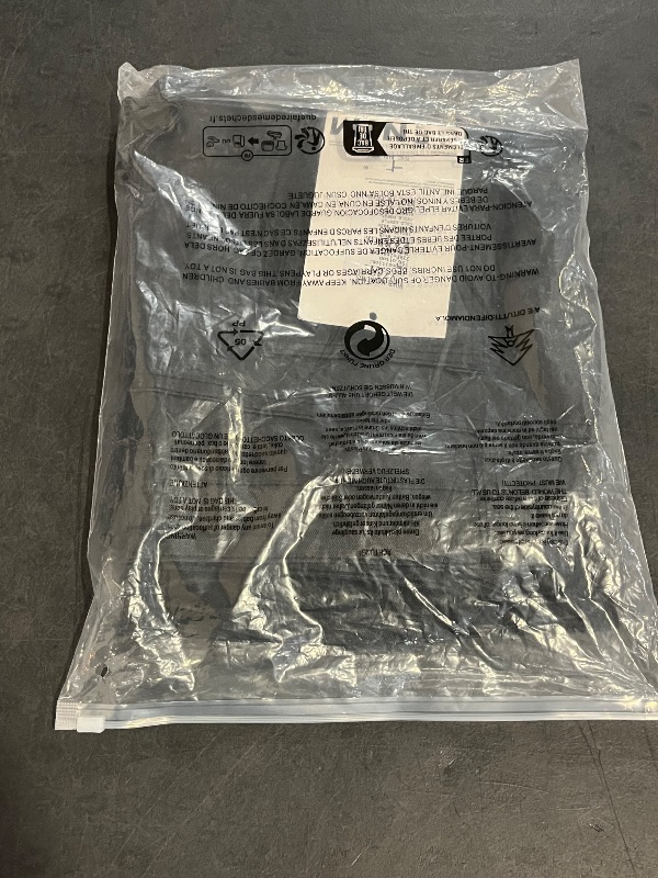 Photo 1 of (XL) Womens Black Leather Pants Wide Leg 