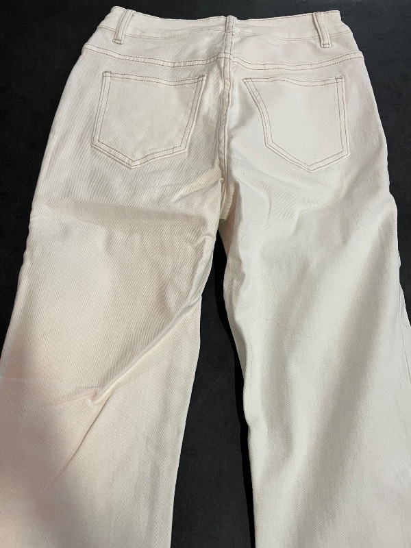 Photo 1 of (S) Womens Jeans High Waisted Straight Leg Loose Stretchy Lightweight Tummy Control Trendy Jeans for Women 2025