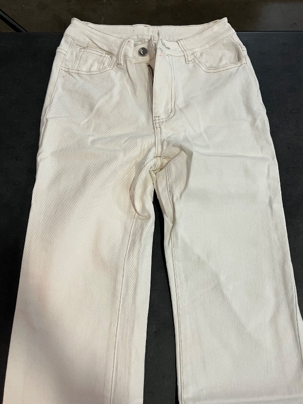 Photo 1 of (S) Womens Jeans High Waisted Straight Leg Loose Stretchy Lightweight Tummy Control Trendy Jeans for Women 2025