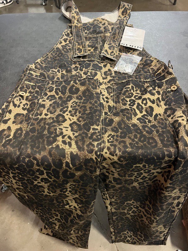 Photo 1 of (XXL) Womens Vintage Leopard Print Overalls 