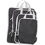 Photo 1 of 4pcs Travel Storage Bag Compression Packing Cubes Packing Cubes for Suitcases Diaper Bag Organizers Compact Luggage Organizers
