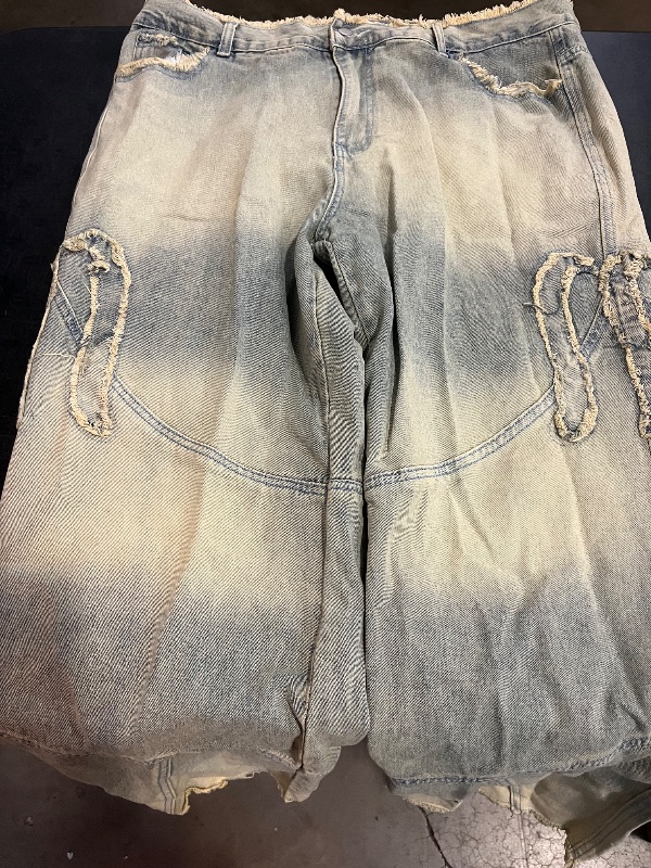 Photo 1 of (XXL) Mens 001Waxed Denim Jeans